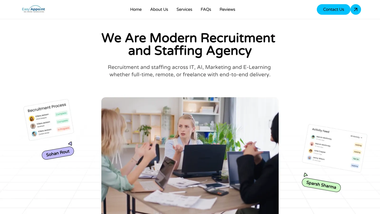 Easy Appoint case study by Asccentify Studio