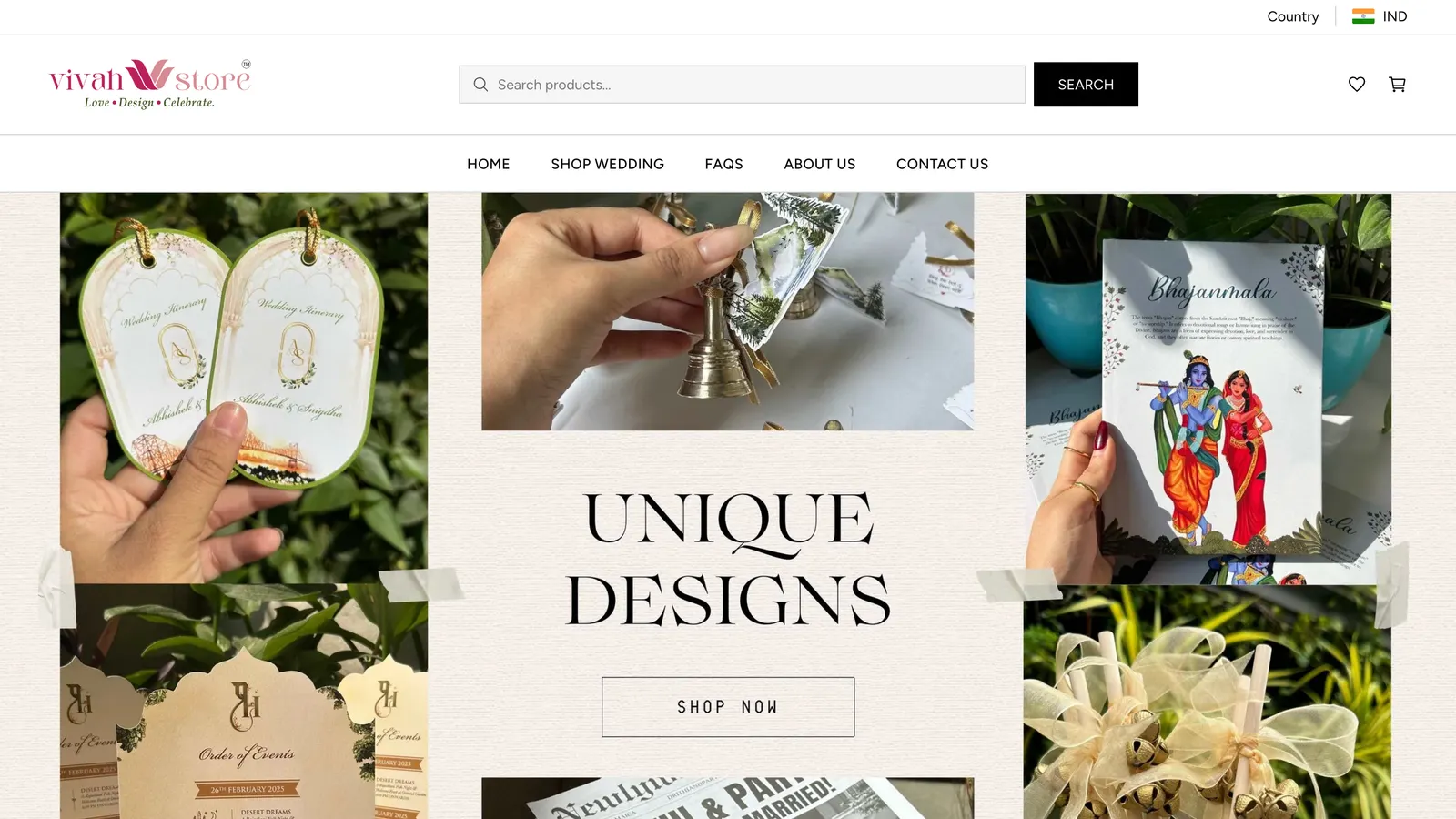 Vivah Store case study by Asccentify Studio